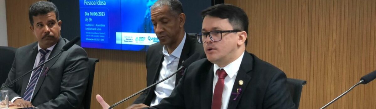 Polícia Civil participa de audiência pública na Alego sobre violência à pessoa idosa