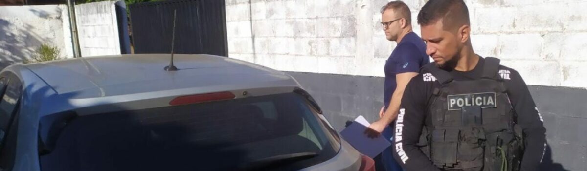 PC prende investigado por homicídio, tentativa de homicídio e por coagir testemunhas do crime