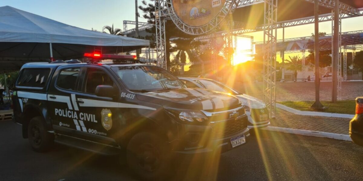 Polícia Civil atua na segurança da festa do Divino Pai Eterno, em Panamá