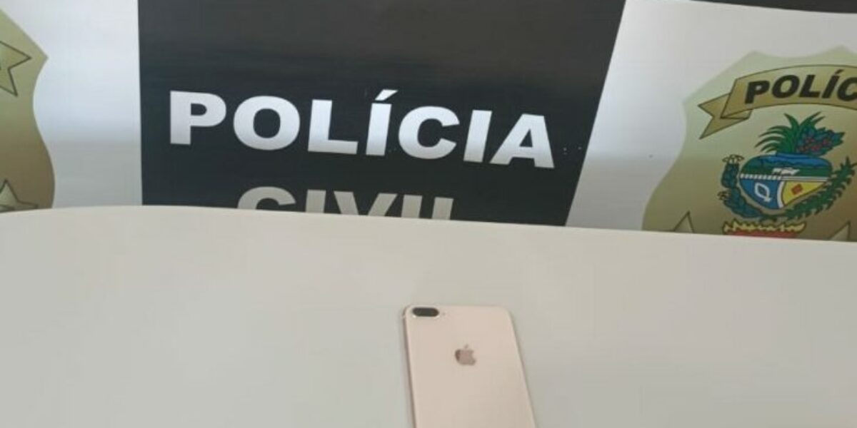 Polícia Civil prende homem por furto e recupera celular