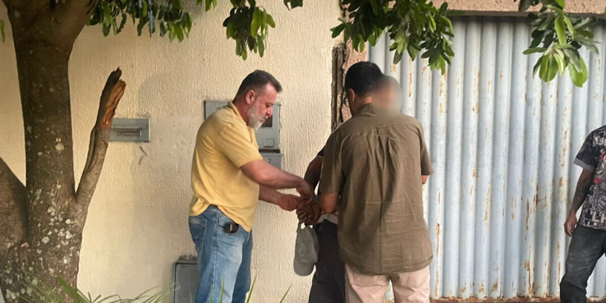 Foragido do estado de São Paulo é preso em Abadia de Goiás