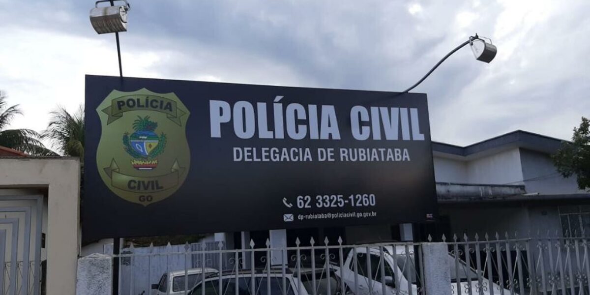 PC e PM prendem homem que furtou corretora de seguros com adolescente, em Rubiataba