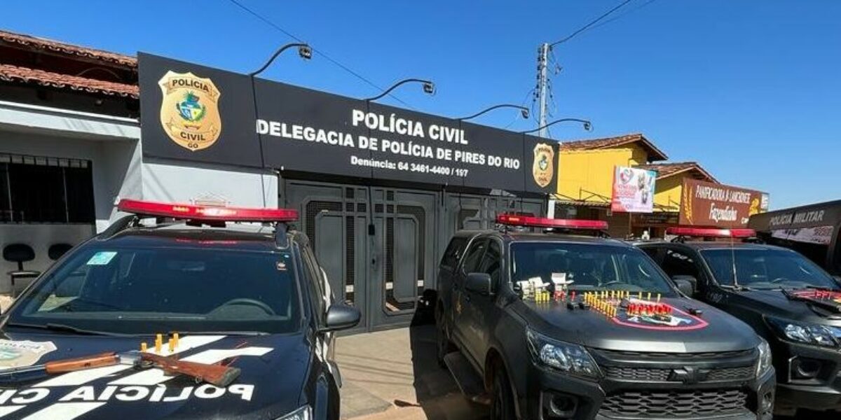 PC e PM prendem em flagrante traficante de drogas em Pires do Rio