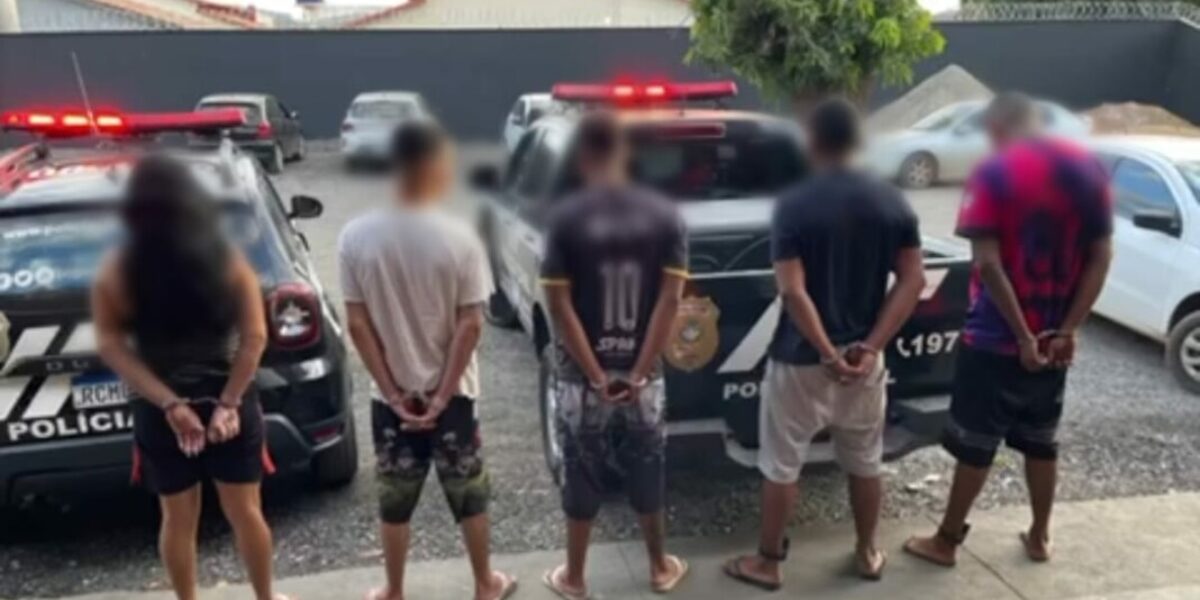 Operação Mãos Dadas prende 5 traficantes em Porangatu