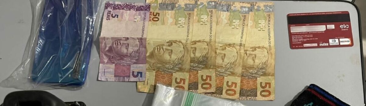 3ª fase da Operação Integrare prende dois homens por tráfico de drogas e apreende porções de cocaína