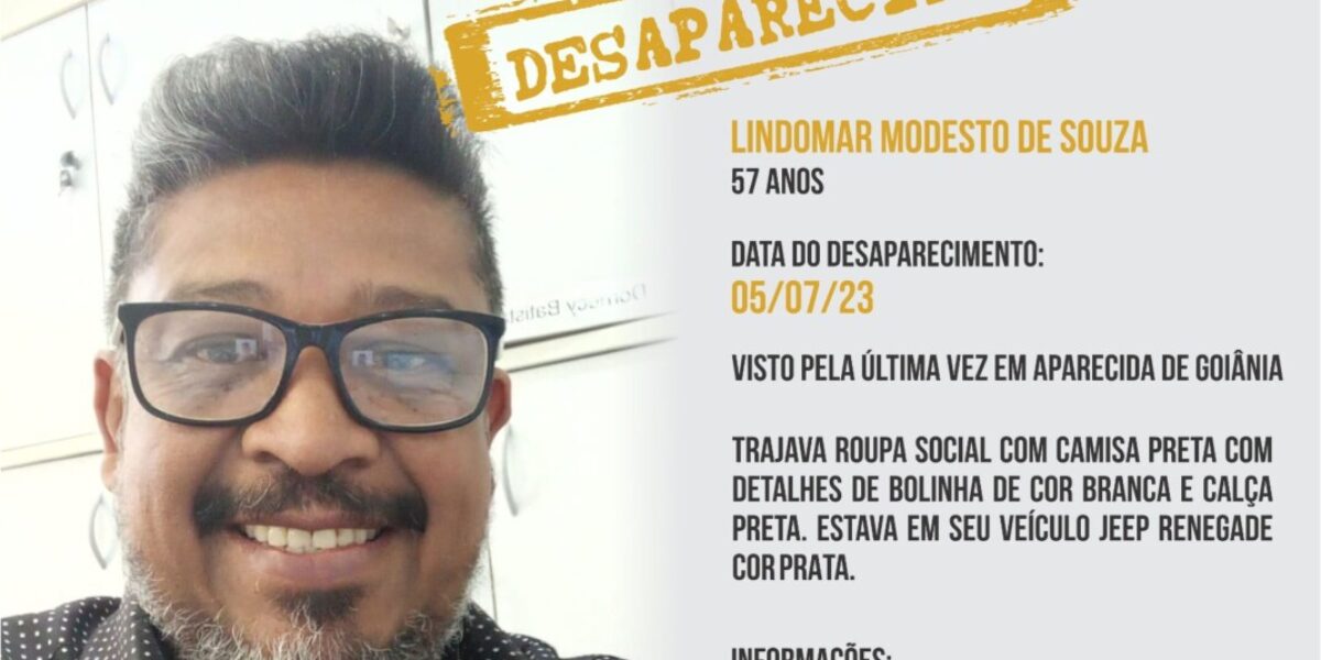 PC procura por desaparecido