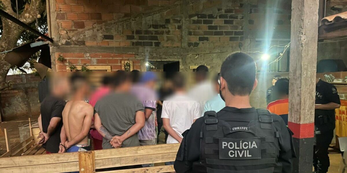 Operação integrada entre PCGO e PMGO interdita clínica de recuperação em Rio Verde
