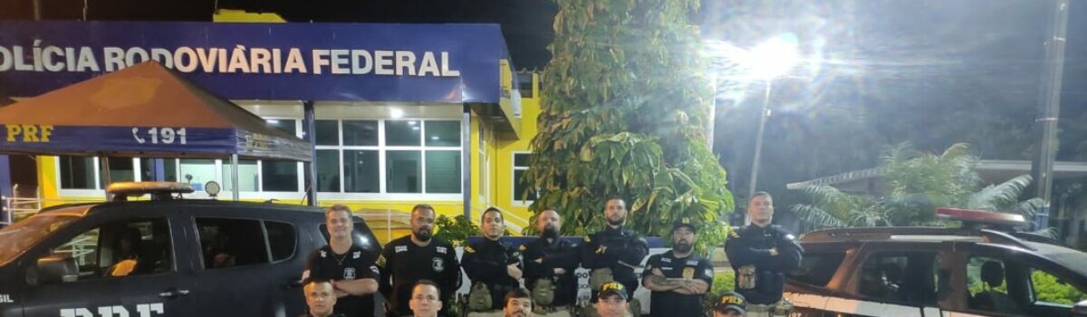 PCGO e PRF realizam operação integrada em Jaraguá