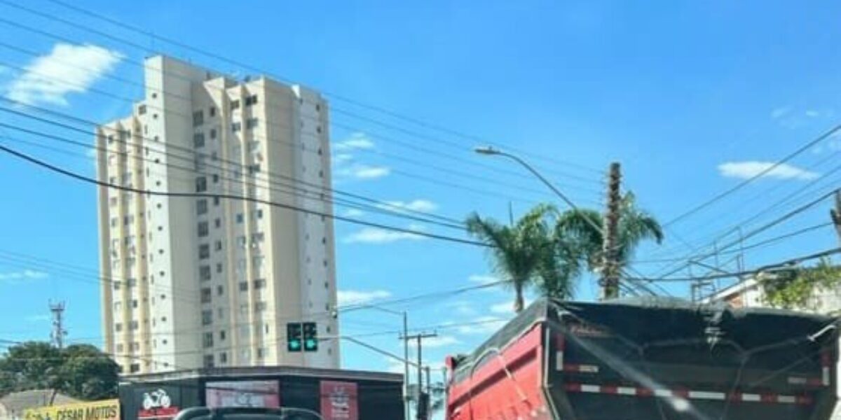 PCGO recupera em Anápolis caçamba de caminhão roubado em SP