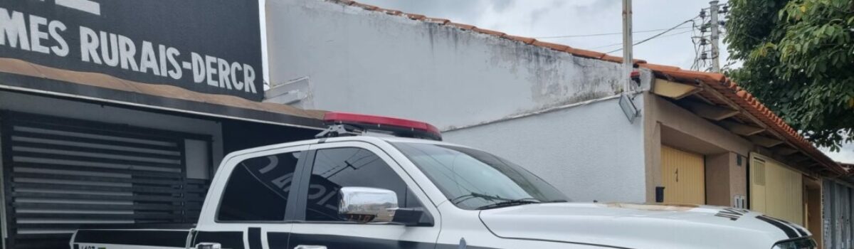 Polícia Civil prende dois suspeitos por roubo violento a idoso na zona rural de Rio Verde