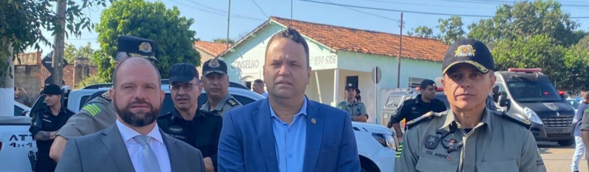 Delegado Geral participa da transferência simbólica da capital de Goiás para Santa Cruz