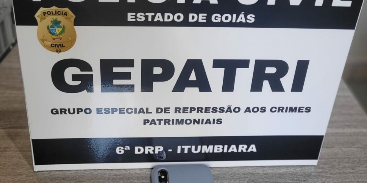 Adolescente é autuada por receptação de celular, em Itumbiara