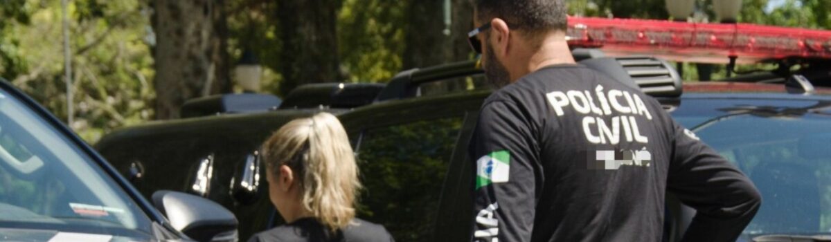 PCGO prende homem por furtar computadores da Prefeitura de São Francisco