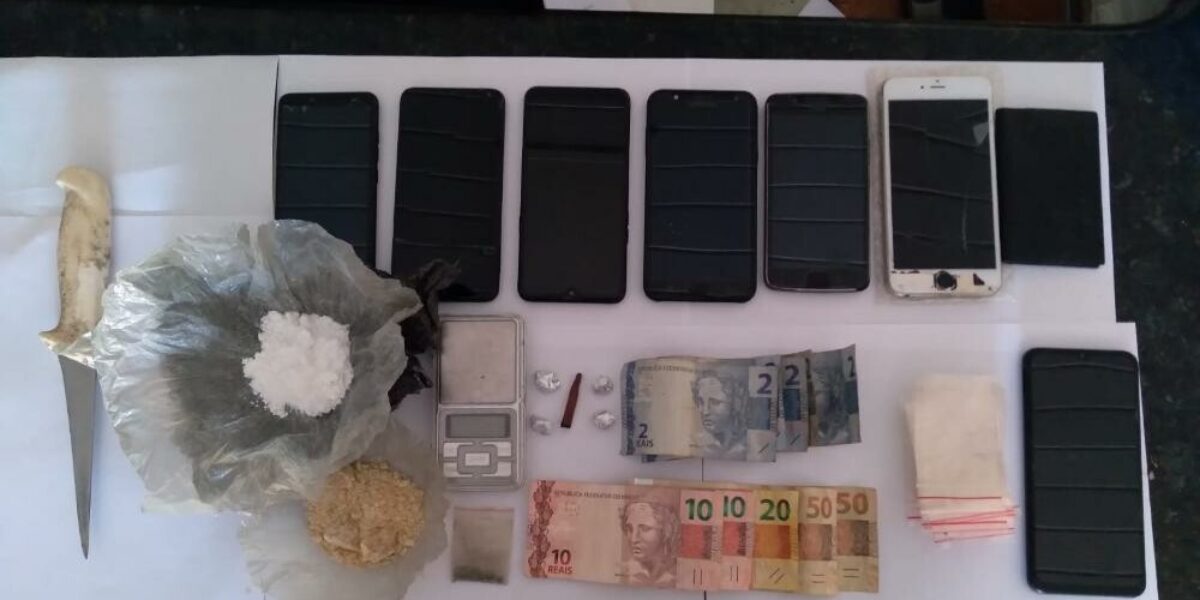 Operação integrada prende em flagrante suspeito de tráfico de drogas e receptação