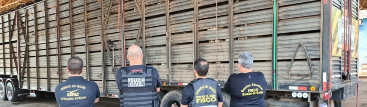 PC e Ponto Focal fazendário recuperam R$ 35 mil em sonegação de carga de carnes