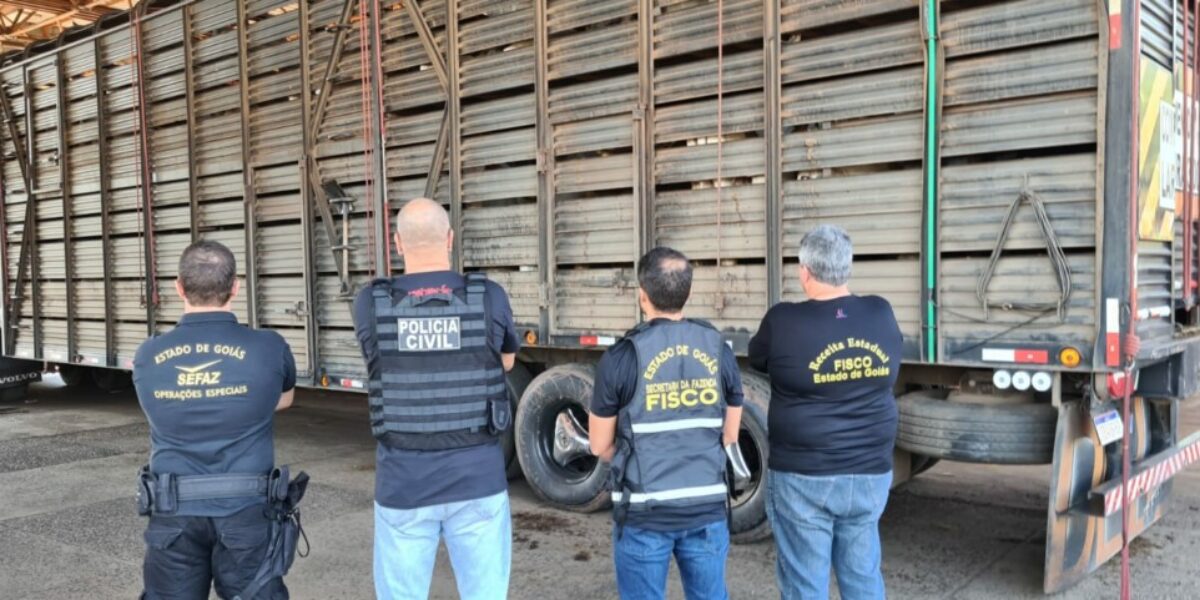 PC e Ponto Focal fazendário recuperam R$ 35 mil em sonegação de carga de carnes