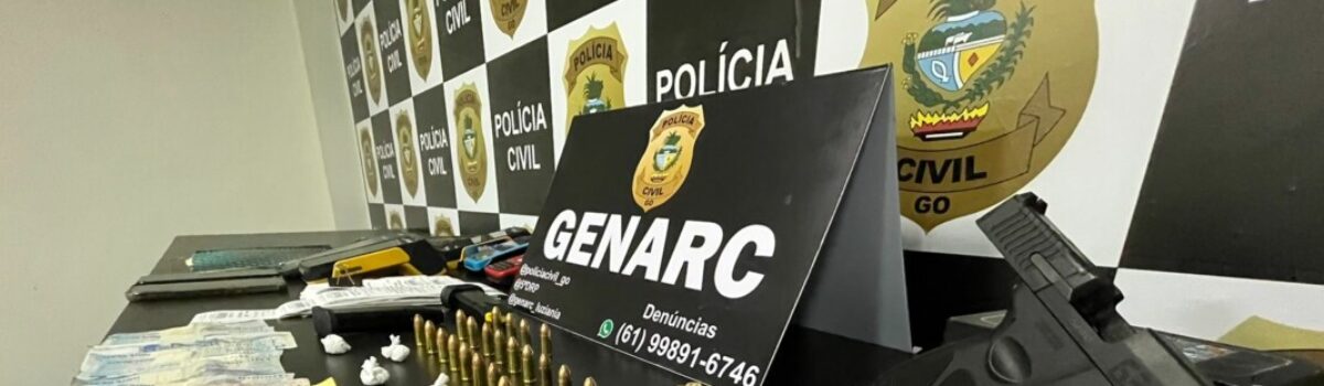 Operação em Luziânia prende suspeito que mantinha trailer para comércio de drogas