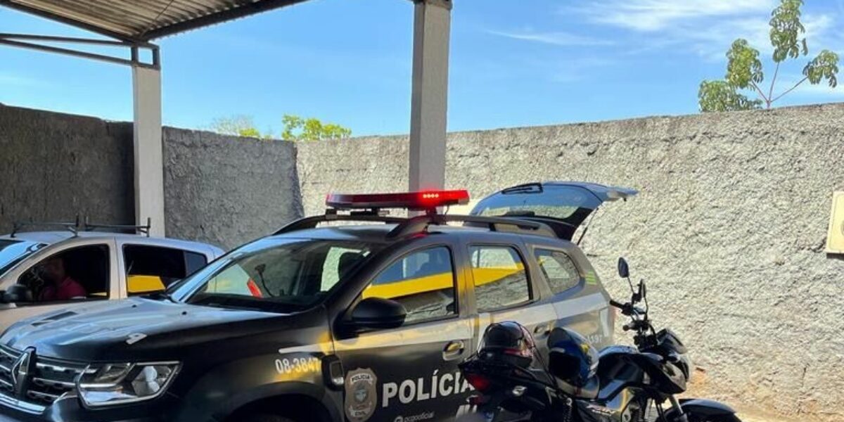 PCGO recupera motocicleta roubada por conta de dívida
