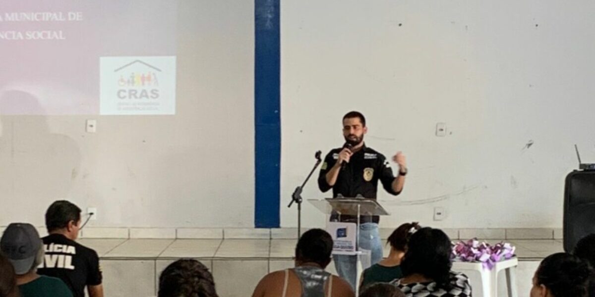 Shamar: PCGO realiza palestra em São Miguel do Passa Quatro
