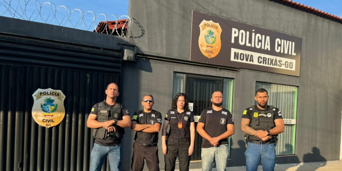 Mandado de busca e apreensão é cumprido em casa de investigado por tráfico, em Nova Crixás