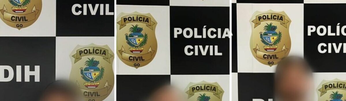 Polícia Civil prende três investigados por homicídio em bar de Goiânia