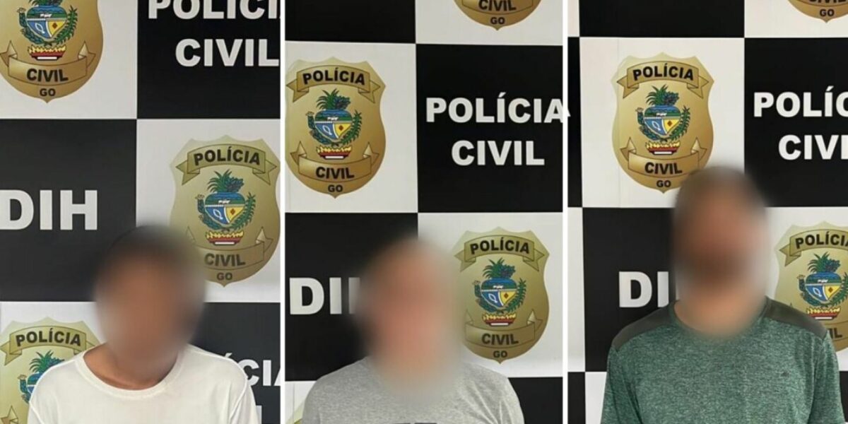 Polícia Civil prende três investigados por homicídio em bar de Goiânia