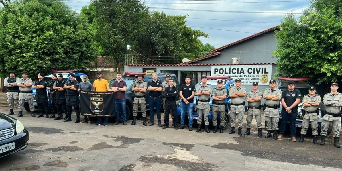 ANIMUS NECANDI: PCGO cumpre mandado de busca e apreensão em Montes Claros