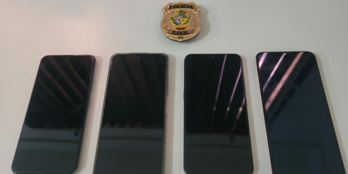 Polícia Civil recupera celulares roubados e furtados em vários bairros de Jataí