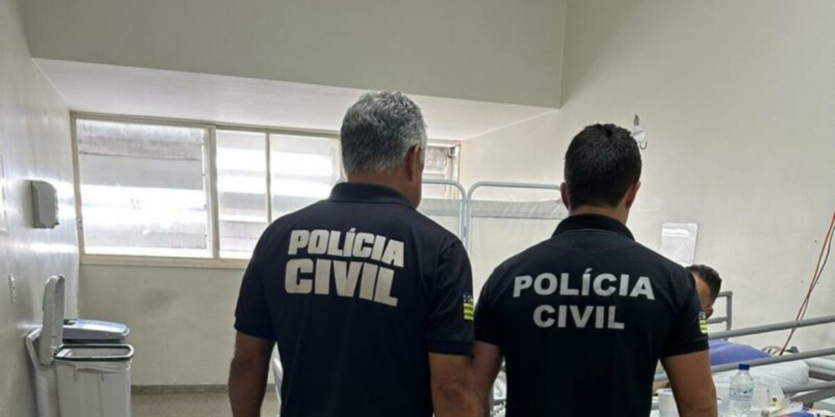 PCGO cumpre preventiva de investigado que matou motociclista ao desviar de buraco na rua