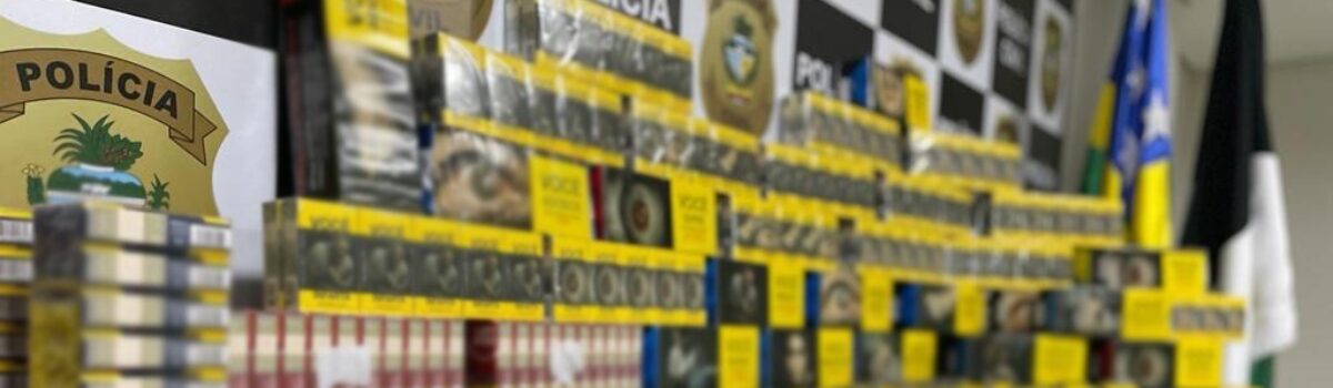Setembro Acelerado: PCGO prende dois homens por roubo de cargas de cigarro