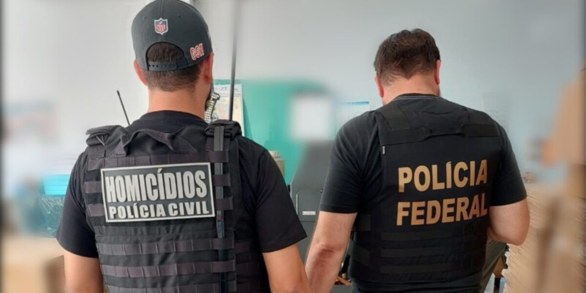 PCGO e PF cumprem mandados de busca e apreensão por tentativa homicídio em Goiânia e Itapaci