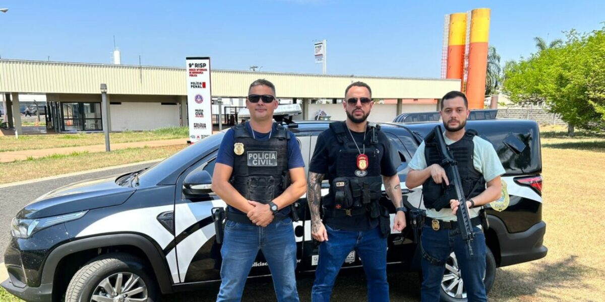 Traficante condenado a mais de 37 anos de prisão é preso pela PCGO em MG