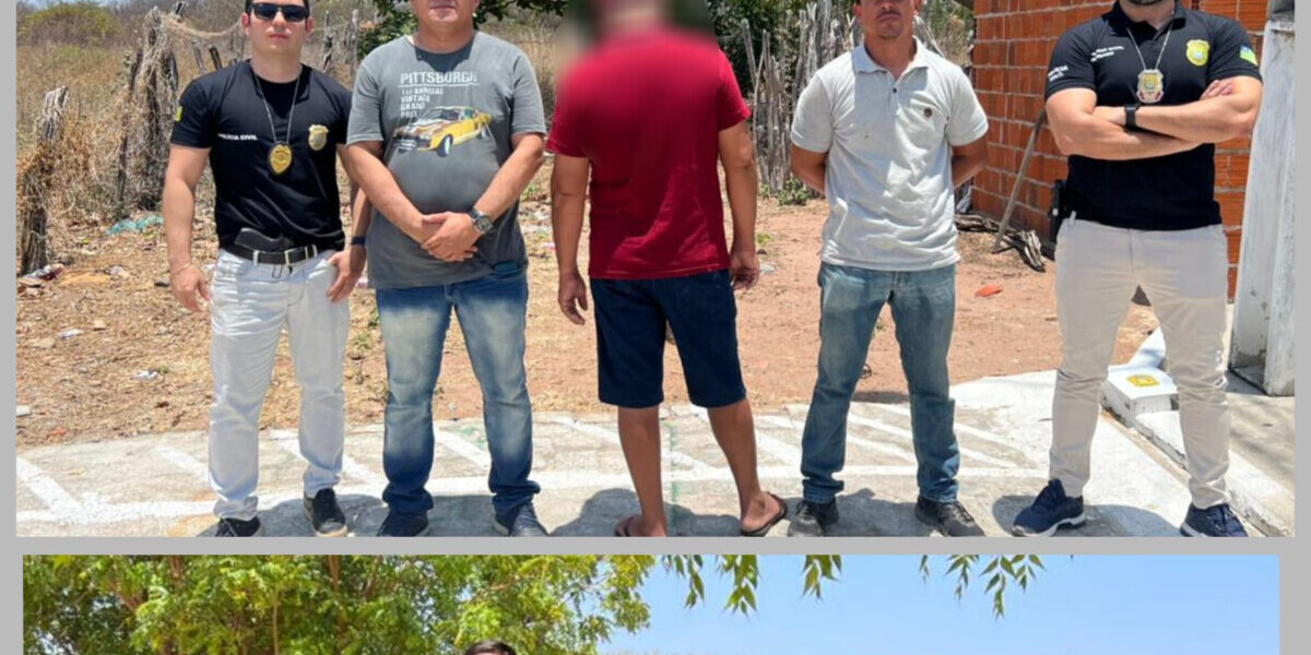Irmãos suspeitos de matarem companheiro da mãe em Varjão são presos no Piauí