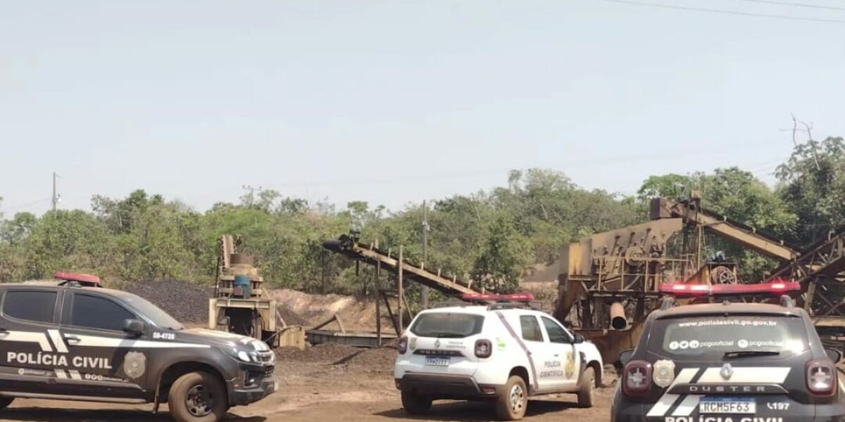 PCGO investiga furto de energia elétrica em mineradora