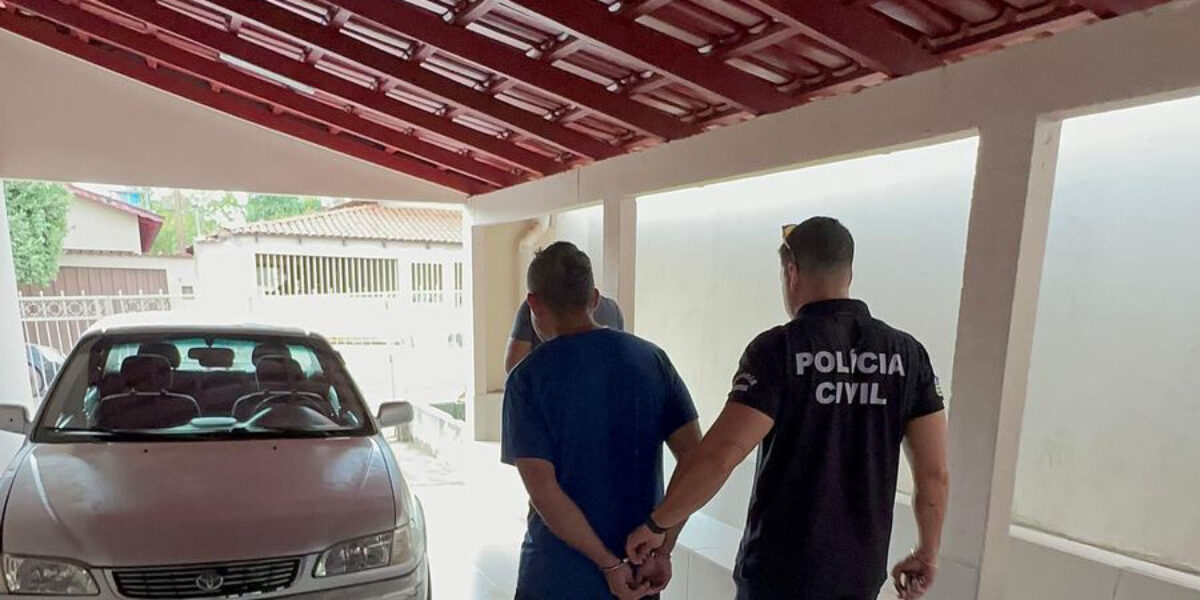 PCGO cumpre mandado de prisão contra suspeito de estupro de vulnerável