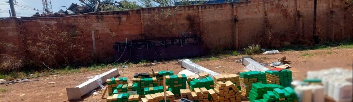 Apreensão histórica: Mais de 730 quilos de maconha são apreendidos pela PCGO e dupla é presa