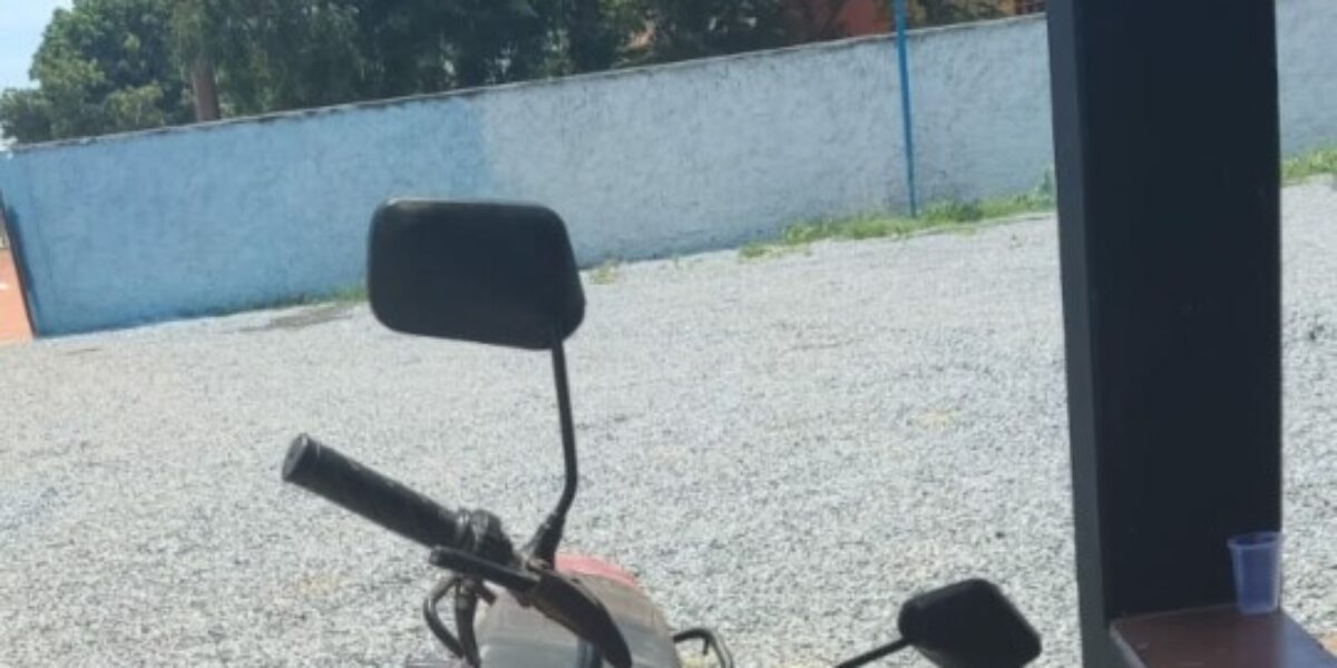 PC recupera, em Assunção, motocicleta roubada em Niquelândia