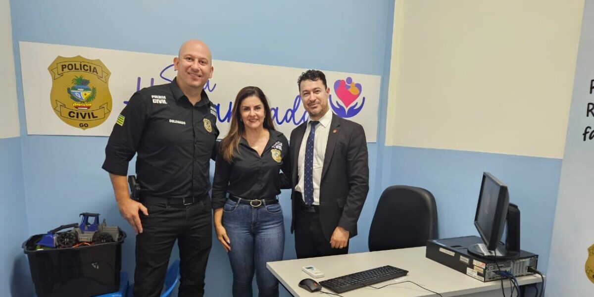 Direção da Polícia Civil inaugura Sala Humanizada em Águas Lindas