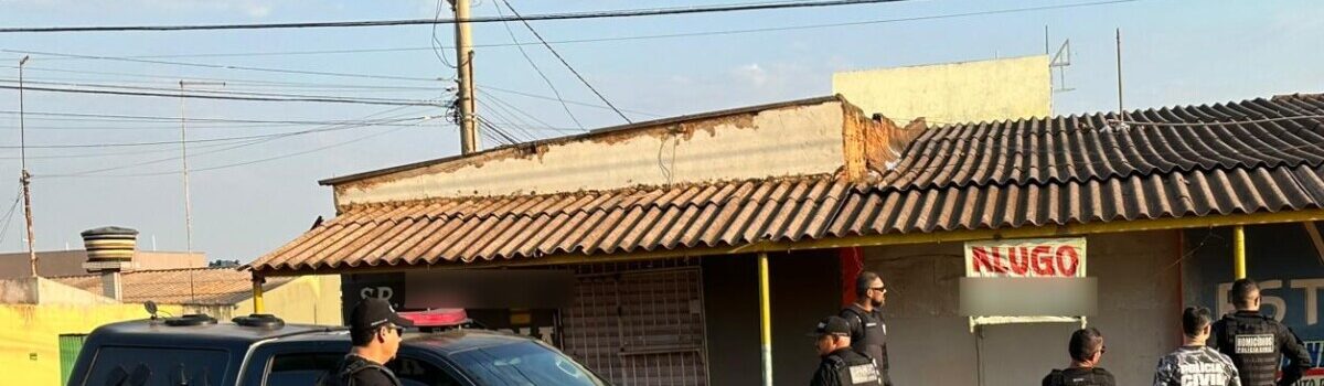 Genarc de Águas Lindas cumpre mandados no âmbito da Operação Mãos Dadas