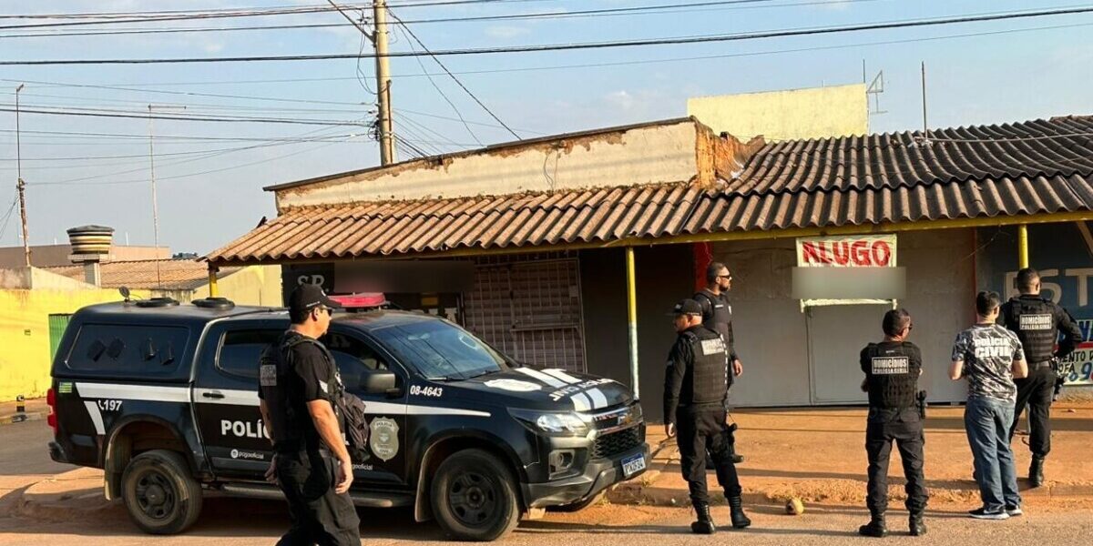 Genarc de Águas Lindas cumpre mandados no âmbito da Operação Mãos Dadas