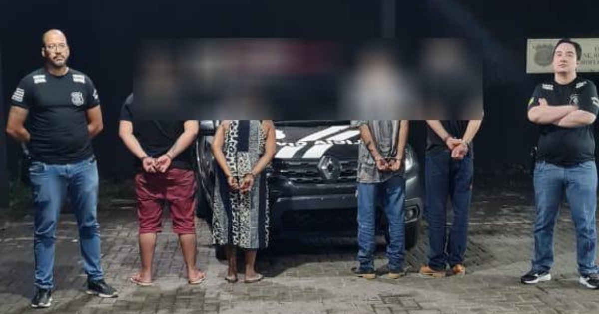 Grupo é preso em Goiânia por simular sequestro para extorquir vítima