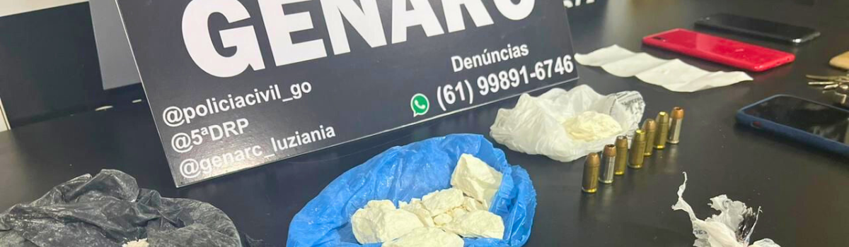 ‘Delivery de droga’: PCGO prende homem por tráfico e apreende várias porções de entorpecentes