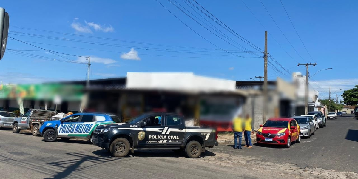 PCGO fiscaliza estalecimentos visando repressão aos crimes patrimoniais