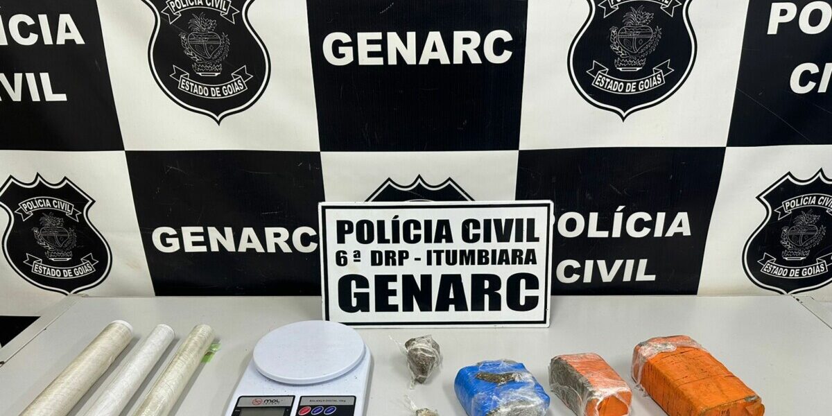 PC desarticula pontos de venda de drogas em Itumbiara