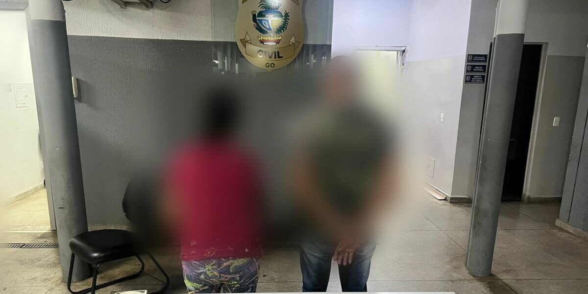 PCGO prende em flagrante casal suspeito de tráfico praticado em bar de Goiânia