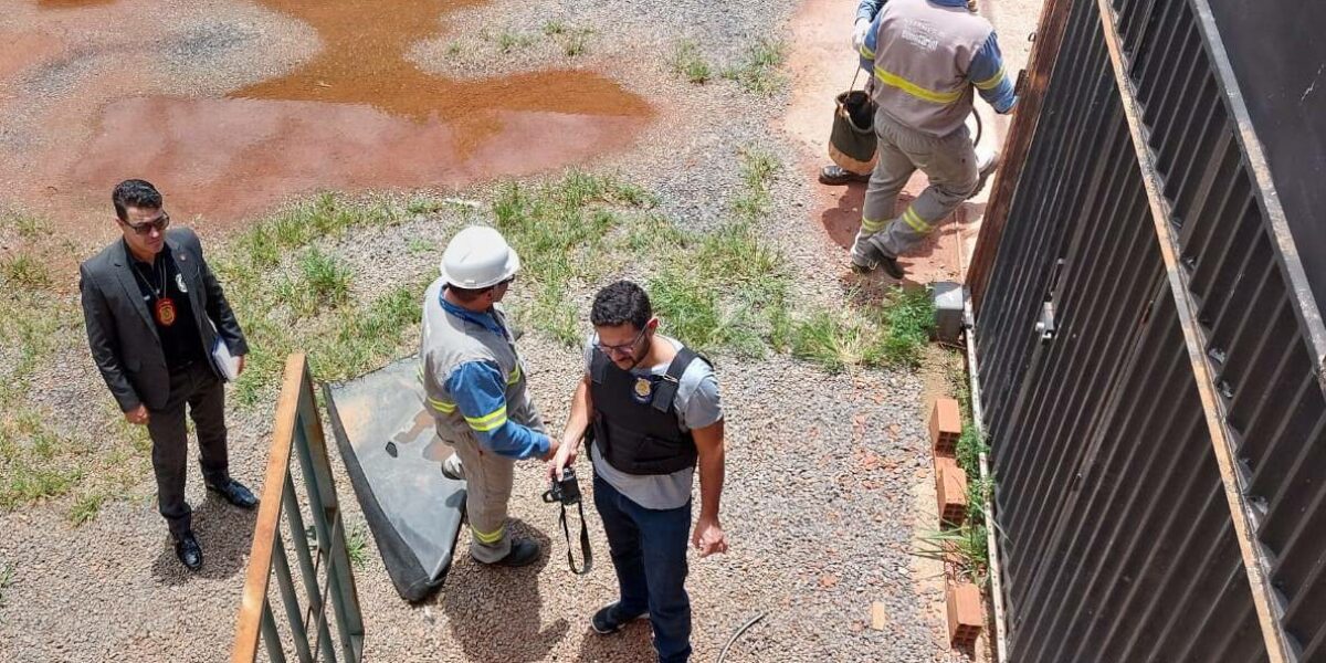 Operação em Águas Lindas flagra furto de energia em frigorífico desativado
