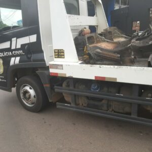 Operação apura desmanche de veículos que funcionava em fundo de hotel, em Itaberaí