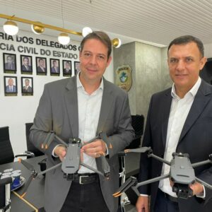 Polícia Civil recebe drones que serão usados em diligências policiais em Rio Verde