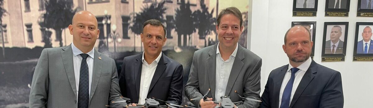 Polícia Civil recebe drones que serão usados em diligências policiais em Rio Verde