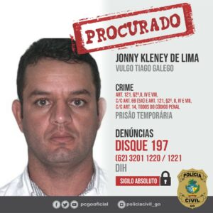 PCGO procura foragido envolvido em cha